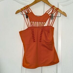 Orange tank top